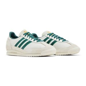 Adidas Originals SL 72 Off White and Green